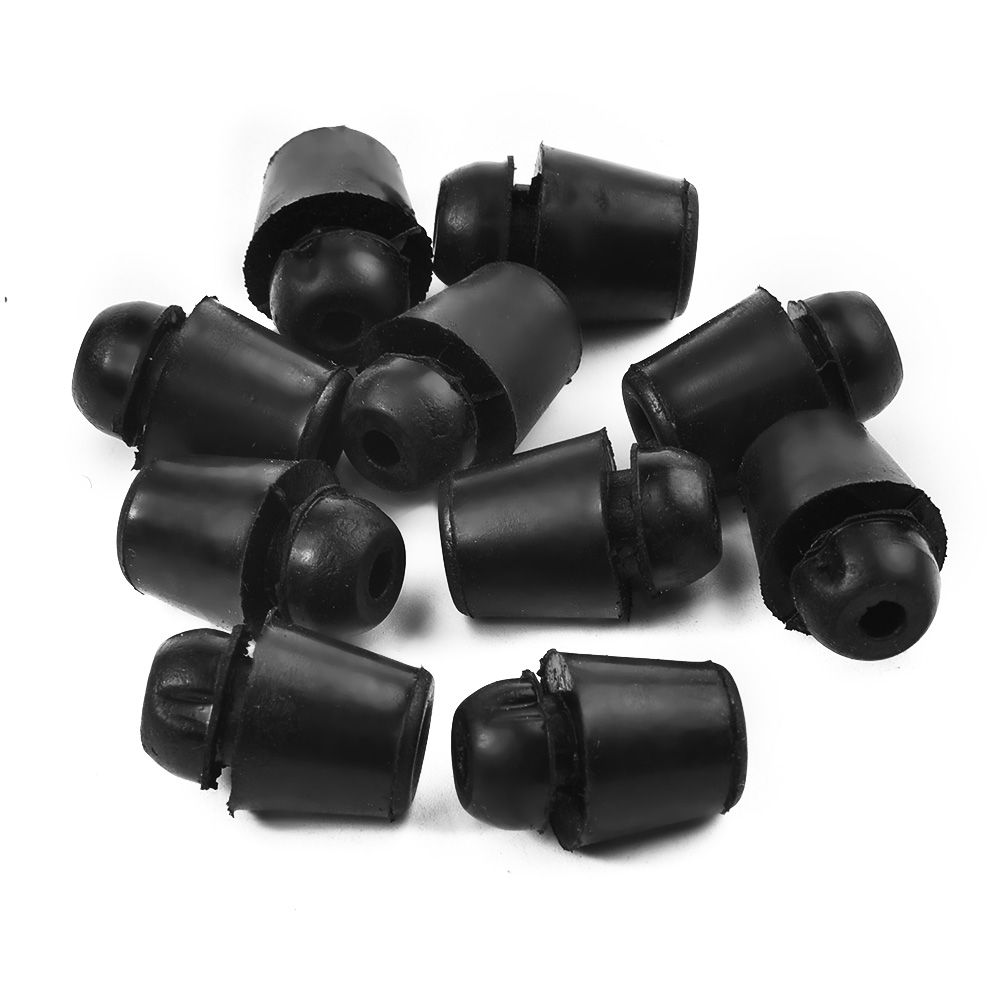 10 Pcs/set Black Rubber Car Bumper Door Overslam For Hyundai All Vehicle Elantra