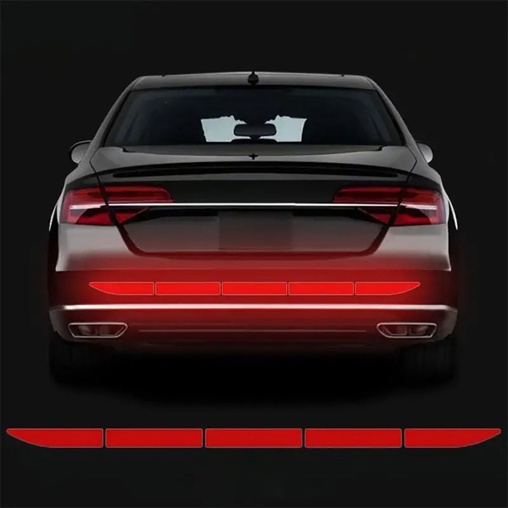 Car Reflective Sticker Automobile Trunk Warning Safety Tape 90cm Anti Collision