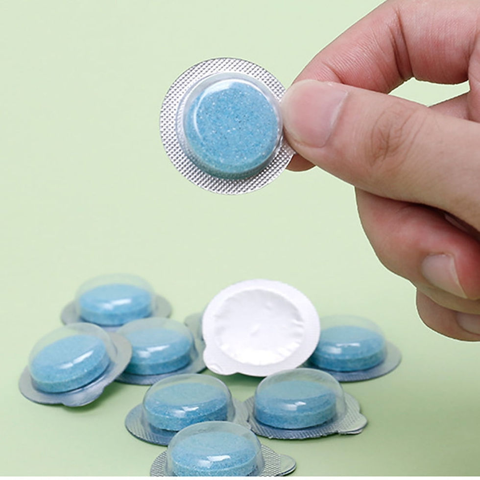 Thumbnail: FALYEE 1*Car Windshield Glass Cleaner Effervescent Solid Tablets Concentrat..