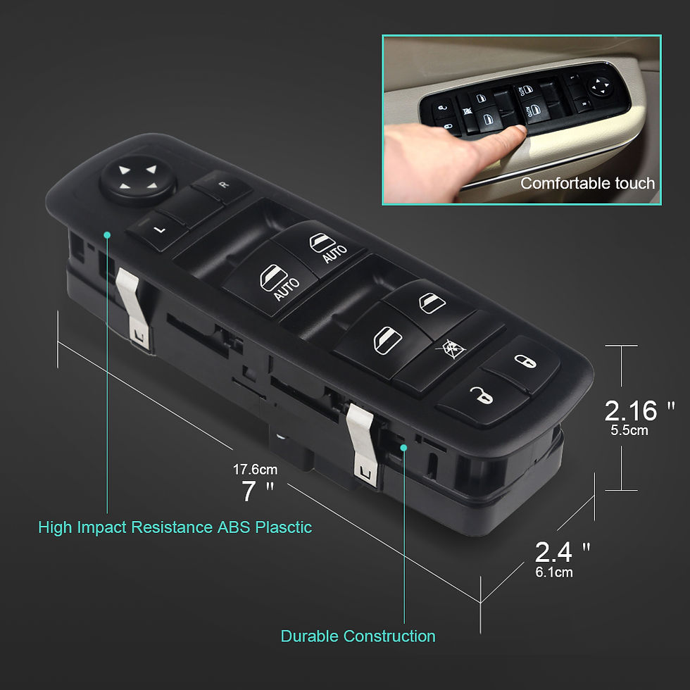 Thumbnail: 68231805AA For Dodge Charger Chrysler 200 300 Dual-Automatic Electric Master Pow
