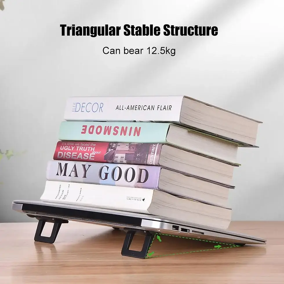 Thumbnail: 2Pcs Mini Portable Laptop Stand for MacBook Pro Air iPad Xiaomi Tablet Stand