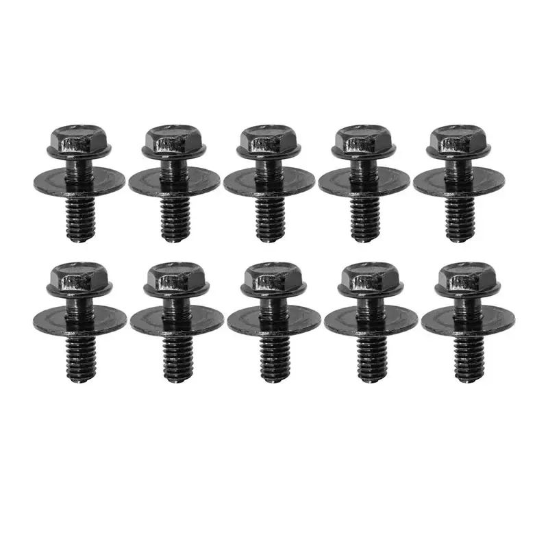 Thumbnail: Car Body Bolts U Type Nut Clips M6 Automobile Bumper Fender Rivet Engine Cover U