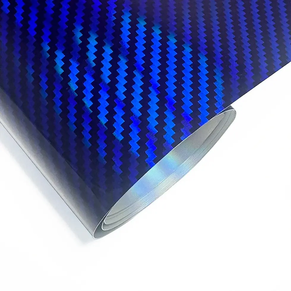 Thumbnail: High Gloss Laser Red Carbon Fiber Vinyl Film Motorcycle Body Stickers Rainbow Ca
