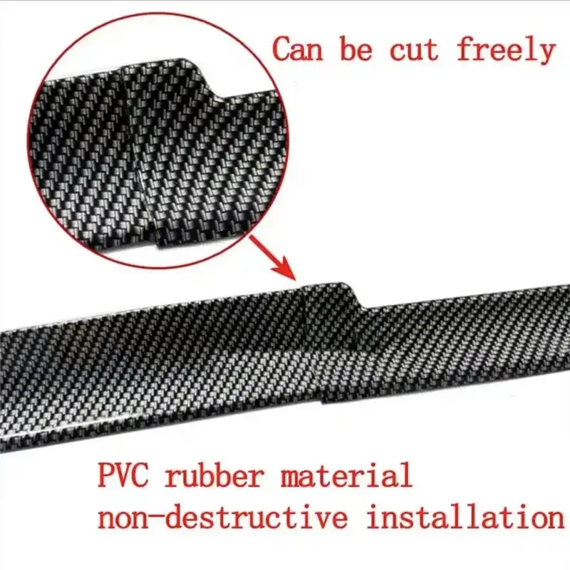 Thumbnail: Car Universal Rear Wing Roof Spoiler Sedan Hatchback DIY Length Fit For BMW E92