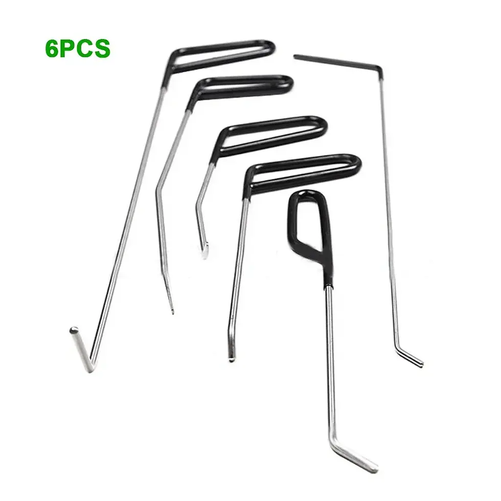 Thumbnail: Car Body Paintless Dent Repair Kit Auto Hook Rods Fender Door Dings Dent Slide H