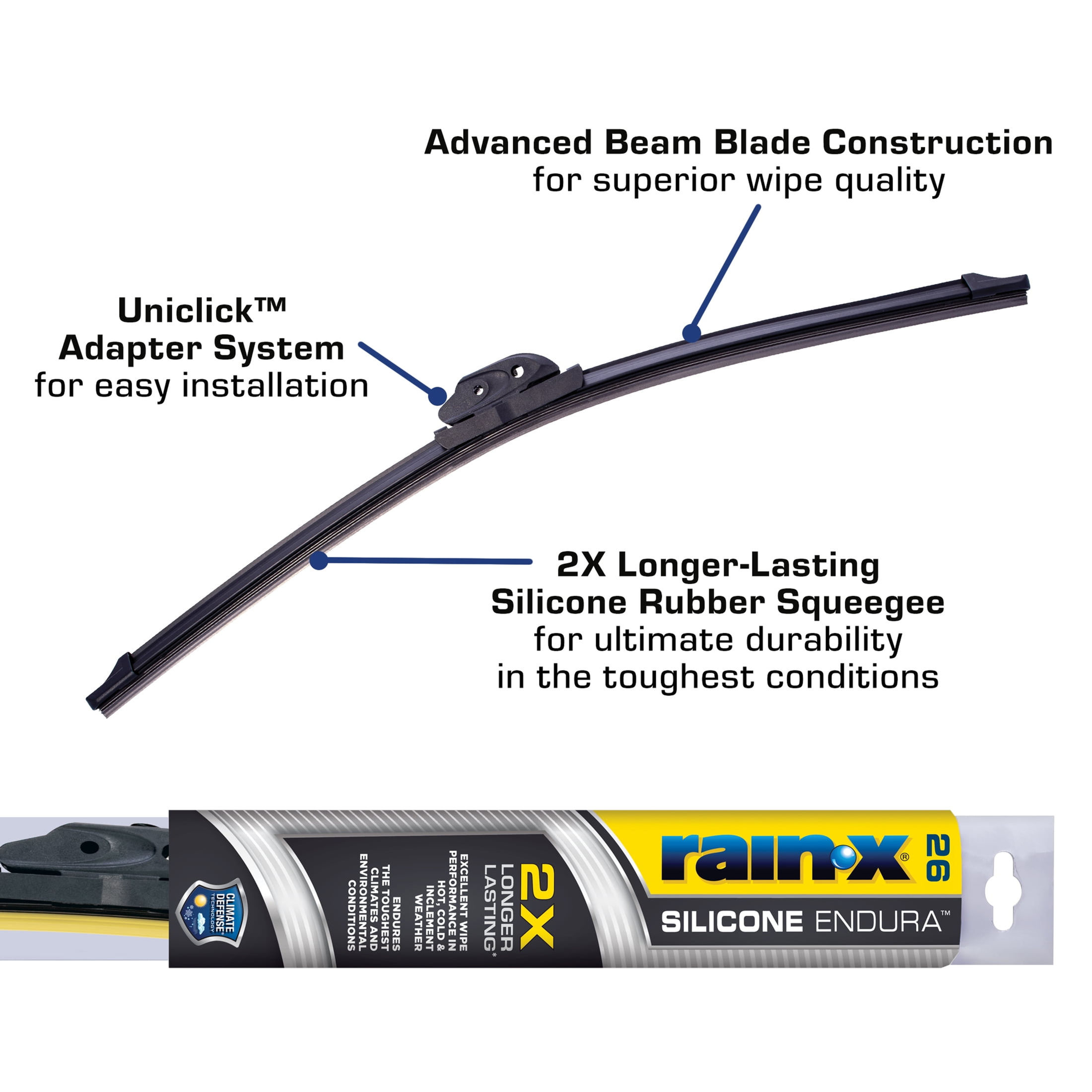 Silicone Endura Premium All-Weather 26" Windshield Wiper Blade