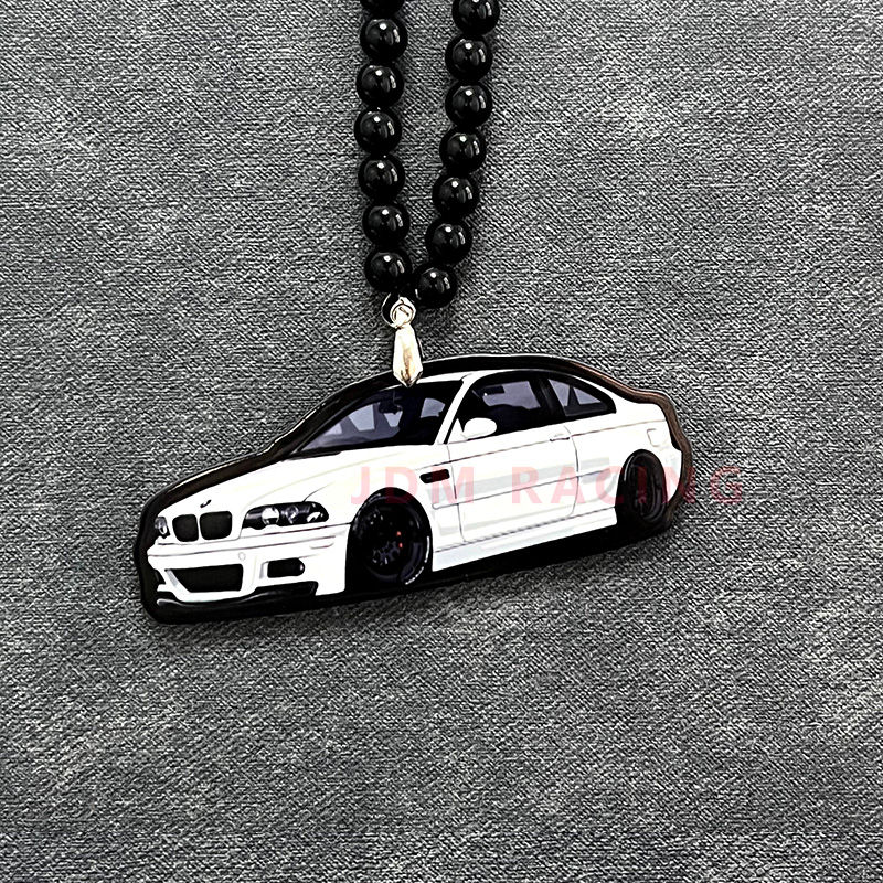 Thumbnail: JDM RACING style Creative Car Model Car Rearview Mirror Pendant Car Pendant Inte