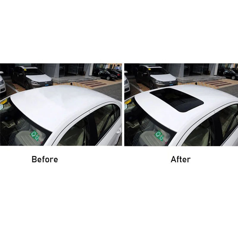 Thumbnail: Universal Simulation PVC Glossy Car Sunroof Cover Imitation False PVC Roof Vinyl