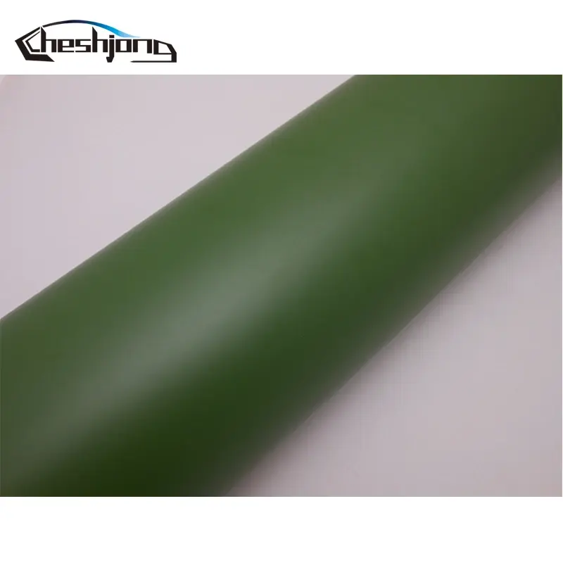 Thumbnail: Car Matte Army Green Film Waterproof PVC Universal Decoration Stickers for Auto