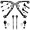 Thumbnail: Detroit Axle - Front End 17pc Kit for 1999-2006 Chevy GMC Silverado Sierra ..