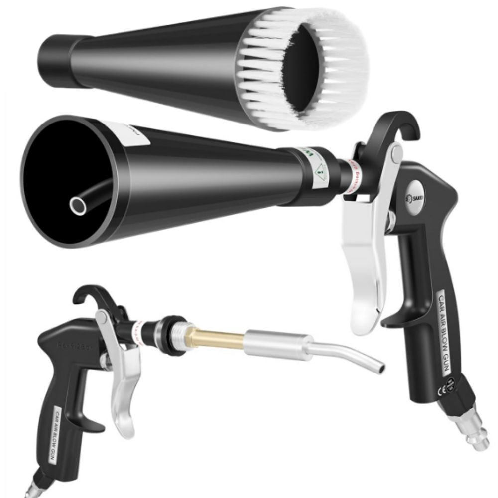 Tornador Cleaning Double Nozzle High Pressure Cleaner Dry Cleaning Gun Car Air B