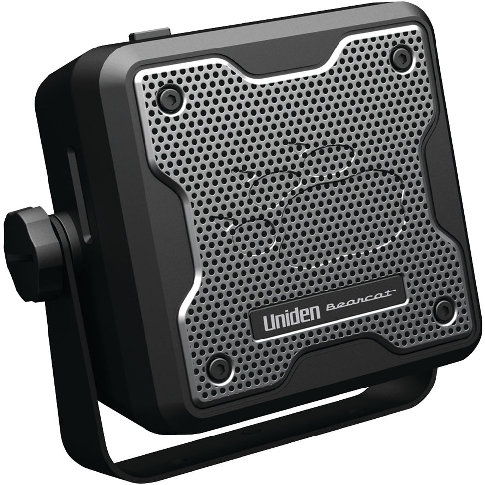 Thumbnail: Uniden BC15 Accessory CB/Scanner Speaker & BCT15X Bearcat Scanner with Bear..