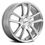 Thumbnail: Platinum 436S Winter Gemini 16x7 5x100/5x114.3 +40et Bright Silver Fits sel..
