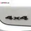 Thumbnail: 1Set 3D Chrome Car Stickers 4x4 Limited Tail Emblem Badge Decals Car Body Sticke