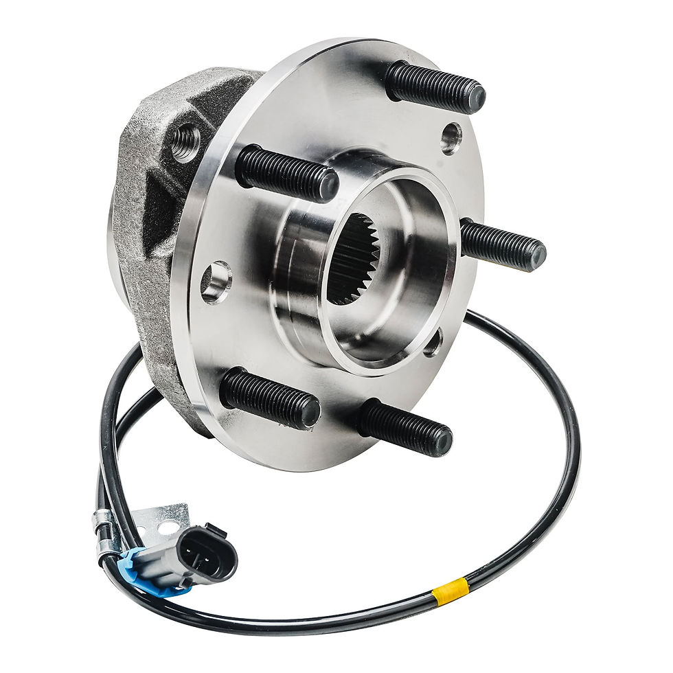 Thumbnail: Detroit Axle - 4WD Front Wheel Bearing Hubs for Chevy S10 Blazer GMC Sonoma..