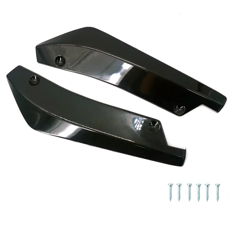 Thumbnail: Universal Car Front Rear Bumper Strip Lip Spoiler Diffuser Splitter Scratch Prot