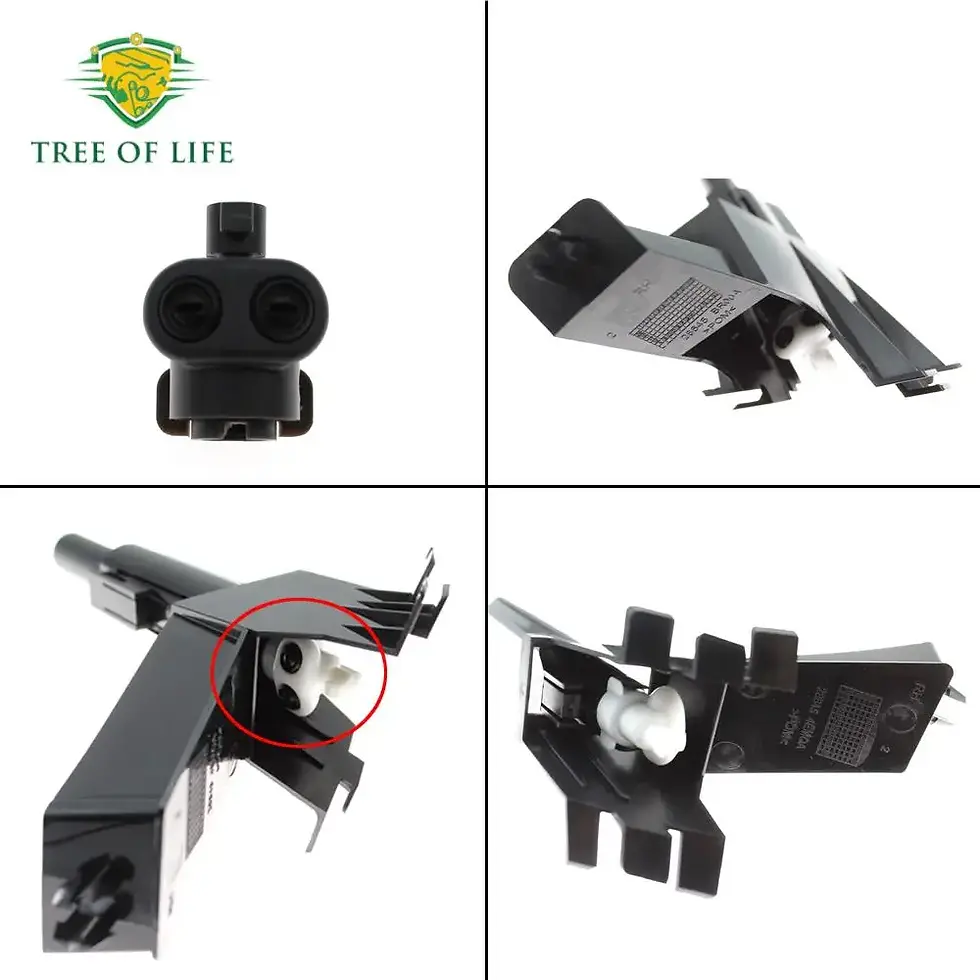 Thumbnail: For Nissan Qashqai J10 2010-2014 Headlight Light Washer Repair Nozzle Actuator P