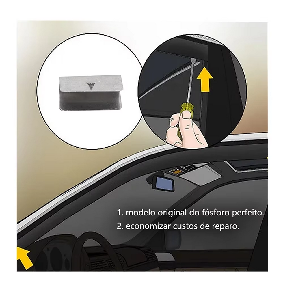 Thumbnail: 1Pc Or 8Pc Car Windshield Metal Retaining Clip Silver For HEKO G3 Windshield Fla