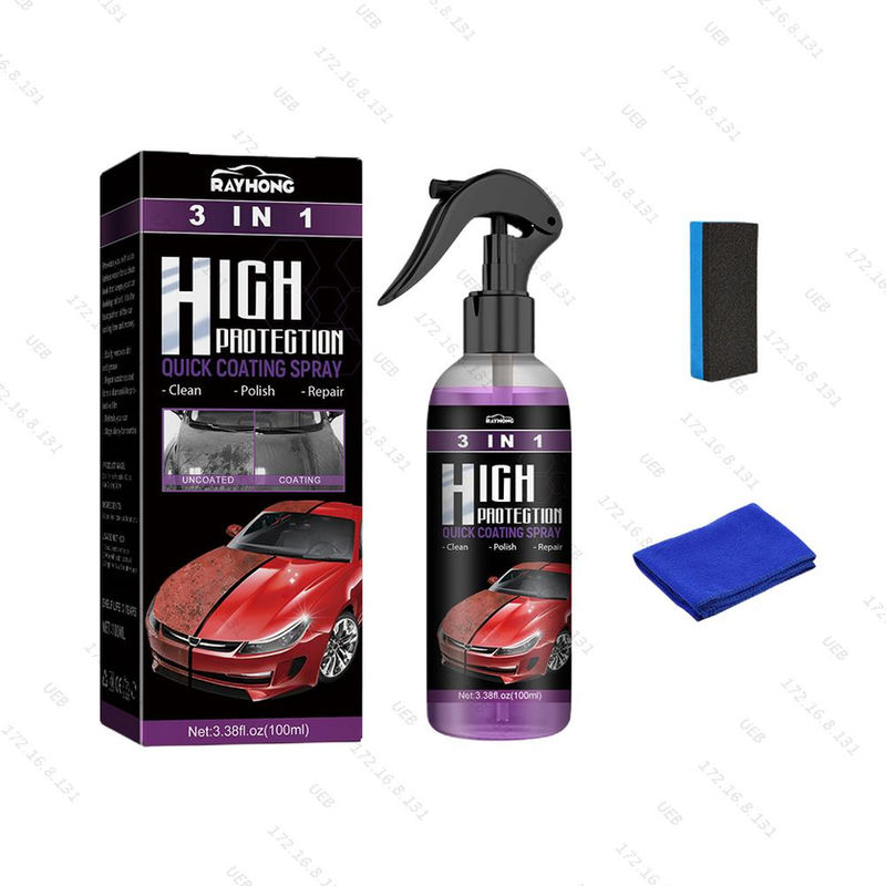 Thumbnail: 3in1 High Protection Car Ceramic Coating Spray Auto Nano Spray Paint Care Scratc