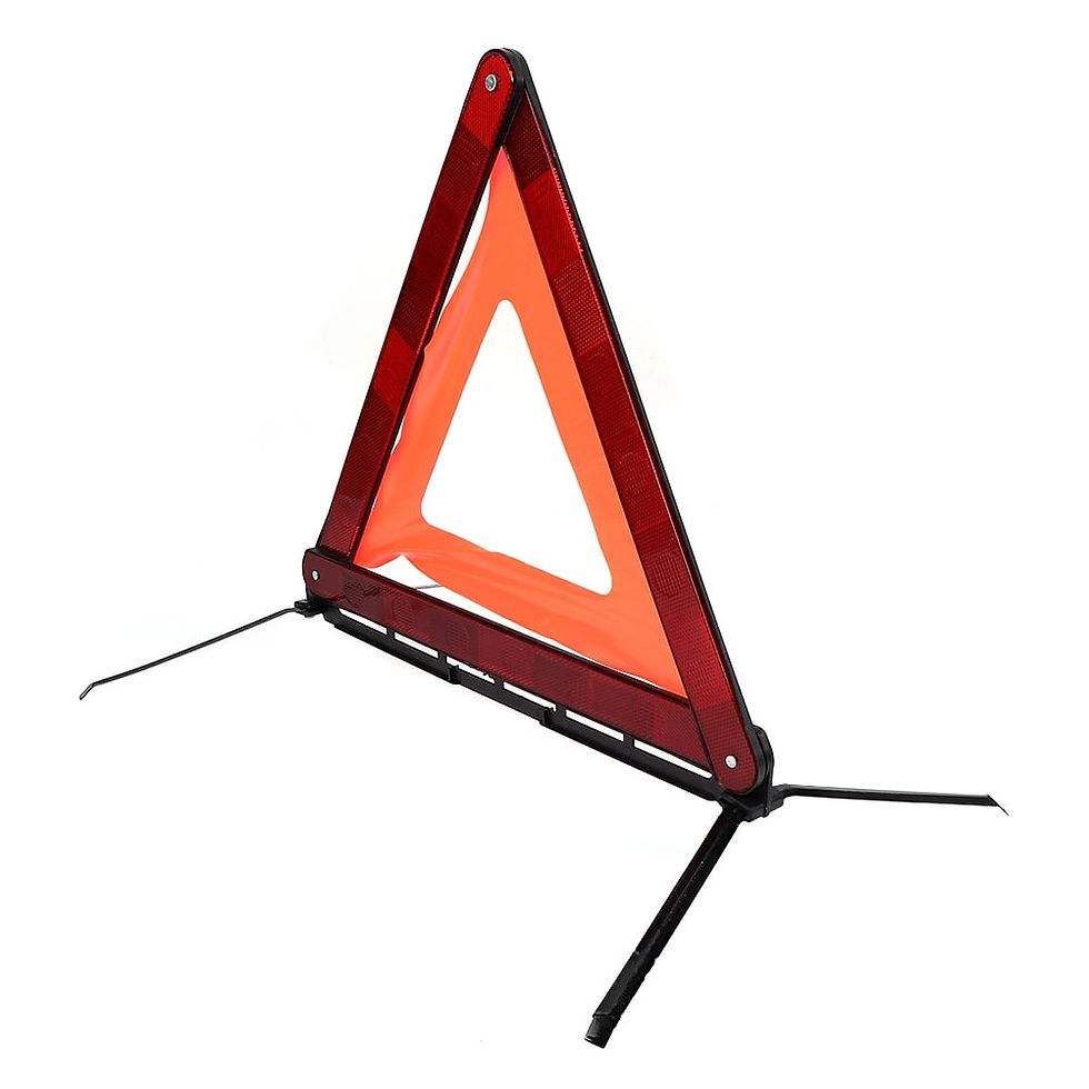Thumbnail: Essential Car Emergency Warning for Roadside Breakdowns Portable Reflective..