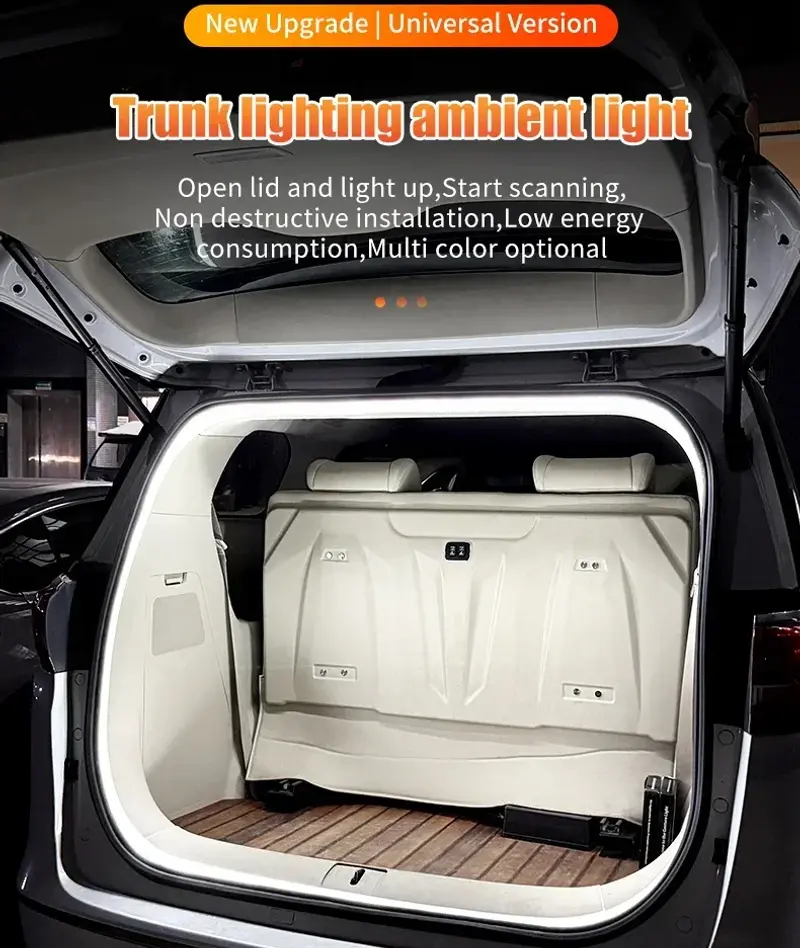 Thumbnail: Car high brightness trunk lighting ambient light interior decoration LED wiring