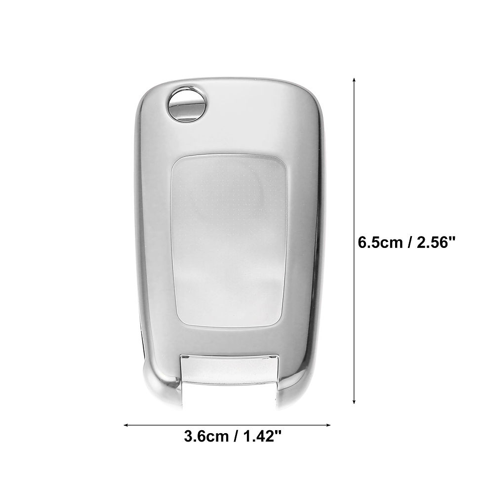 Thumbnail: TPU Key Fob Cover Case for Chevrolet Impala 2014-2019 Trax 2013-2018 Key Fo..