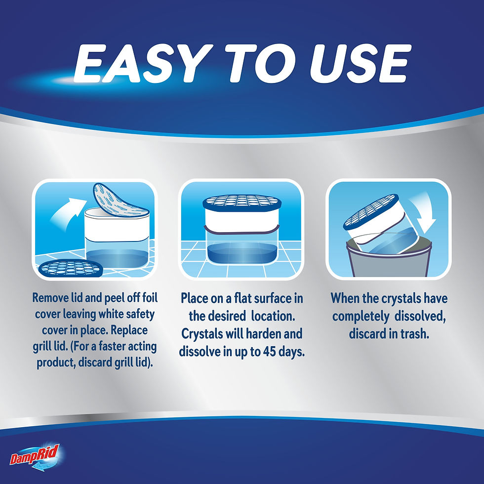 Thumbnail: DampRid Fragrance Free Disposable Moisture Absorber for Boats and RVs with ..