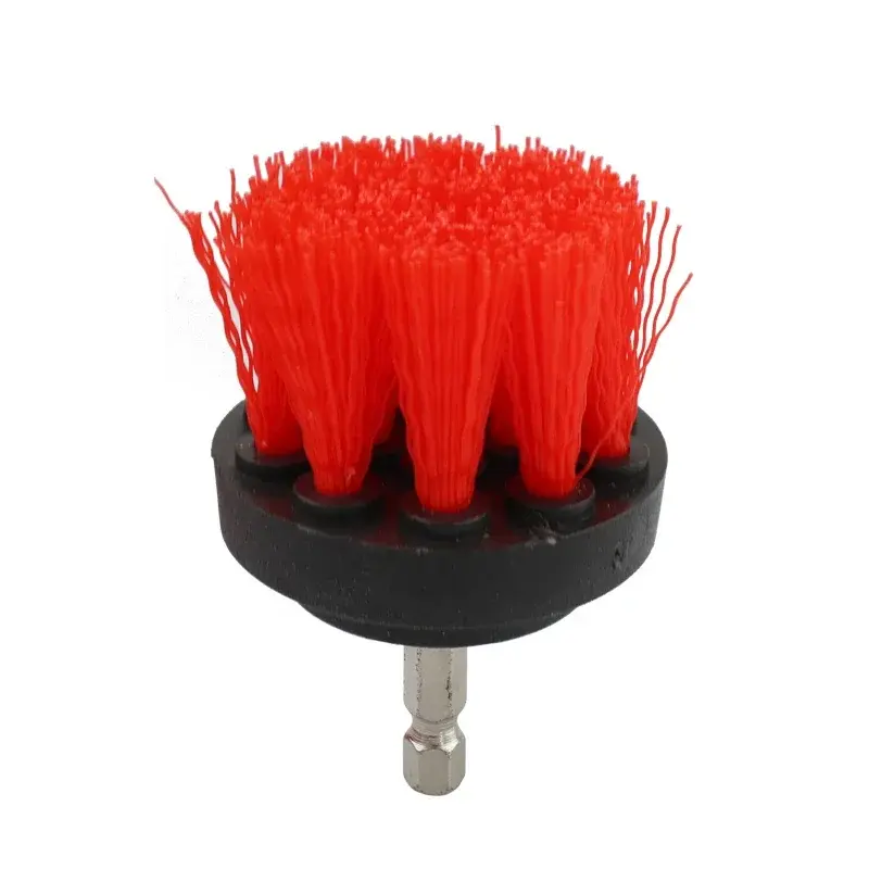 Thumbnail: 2/3.5/4/5'' Brush Attachment Set Power Scrubber Brush Car Polisher Bathroom Clea