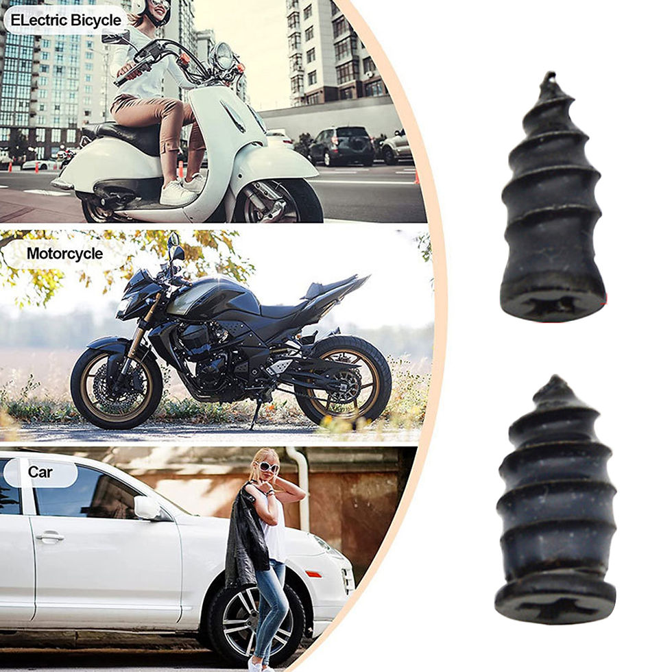 Thumbnail: 10pcs Rubber Nails Vacuum Tyre Repair Nail Plug Puncture Repair Strip Seals Auto