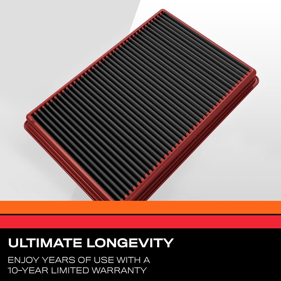 Thumbnail: K&N Select Engine Air Filter: High Performance Premium WashableReplacem..
