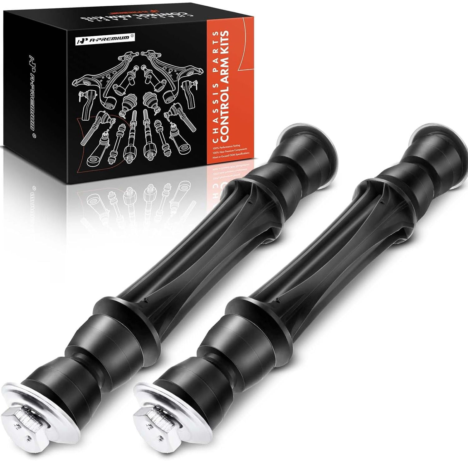 A-Premium 2 x Heavy Duty Type Front Sway Bar Links Stabilizer Bar Links Fit..