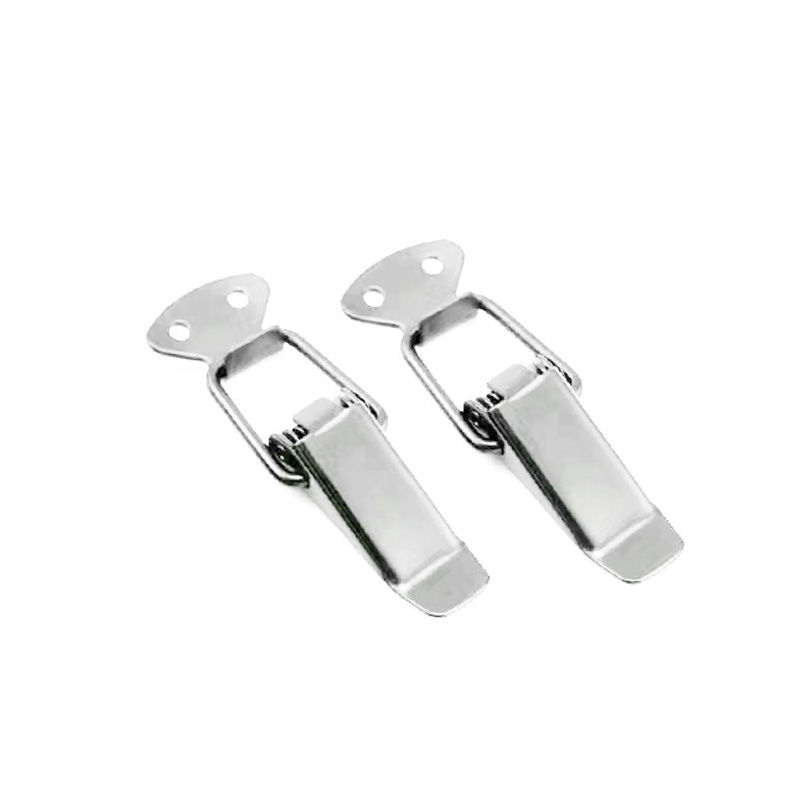 Thumbnail: Universal Cars Accessaries 2Pcs Fastener Clip Alloy Mount Hood Pin Bonnet Lock K