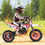Thumbnail: Aqzb Kids Dirt Bike, 49cc 2-Cycle Mini Motor Bike, Gas Dirt Bike up to 30 k..