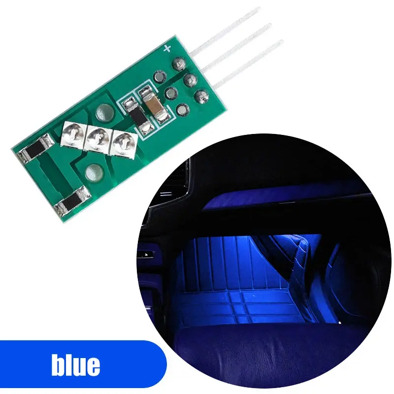 Thumbnail: For Volvo V40 V60 S60 S80 XC40 XC60 LED CANBUS Footwell Lights Indoor Light Glov