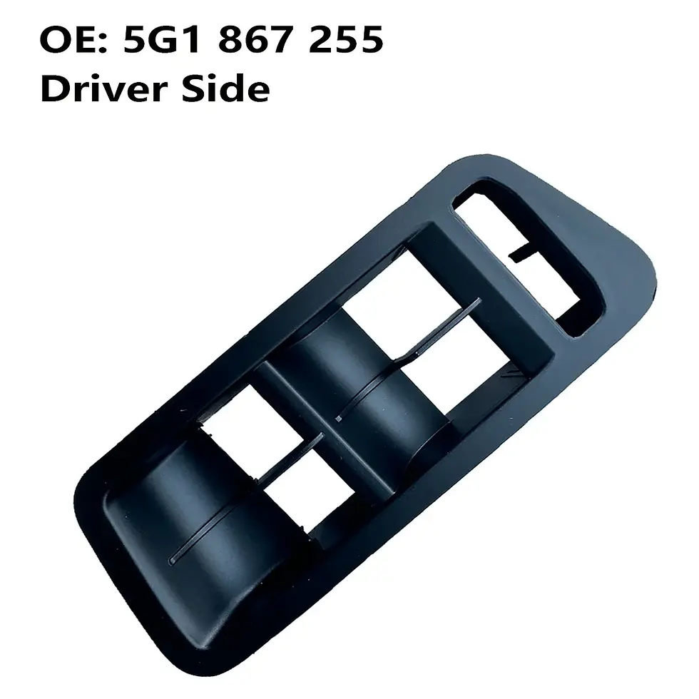 Thumbnail: New LHD Driver Side Power Lift Window Switch Button Bezel 4-Doors Trim for VW Go