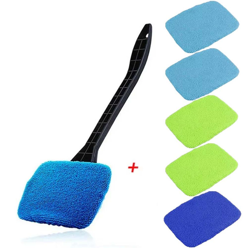 Thumbnail: Car Window Cleaner Brush Kit Windshield Cleaning Wash Tools Inside Interior Auto