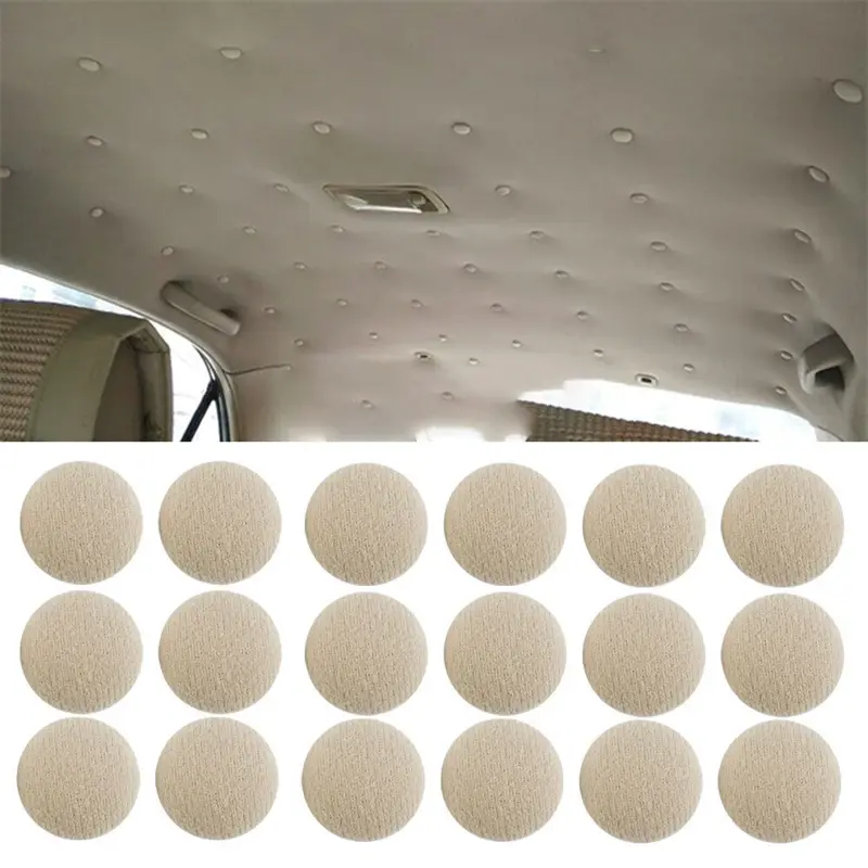 Thumbnail: 60PCS Headliner Repair Kit Auto Roof Repair Snap Rivets and Installation Tool fo