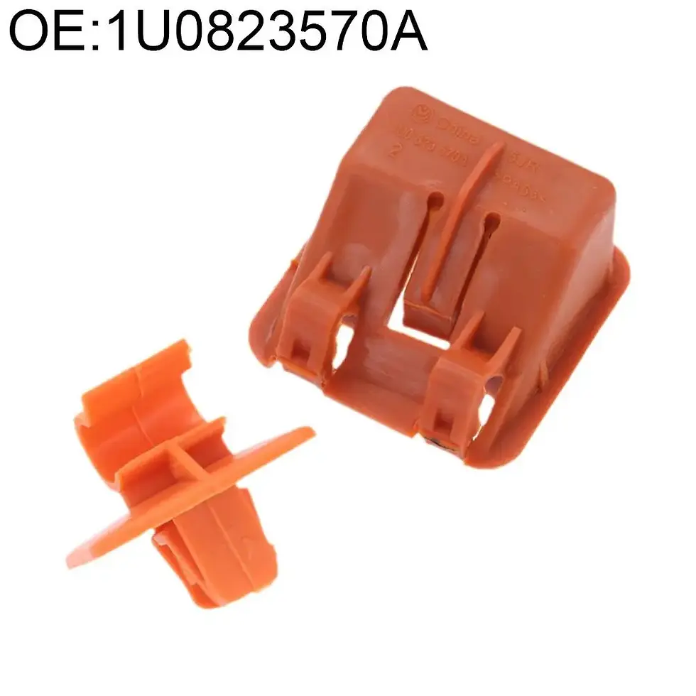 Thumbnail: Plastic Car Roomster Hood Bonnet Rod Stay Bracket Buckle Clip For Skoda Fabia 20