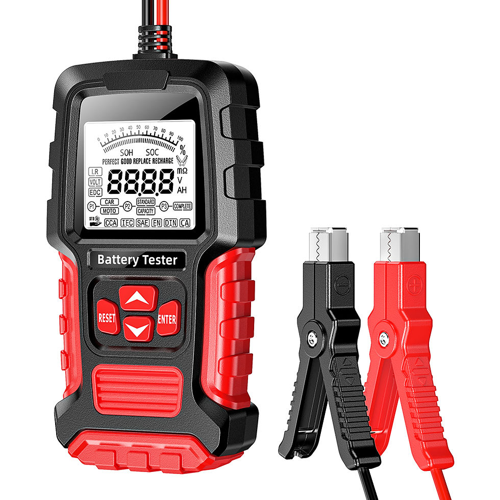 Thumbnail: 12V 24V Car Battery Tester LCD Battery Analyzer Test Tool Scanner Diagnostic Dig