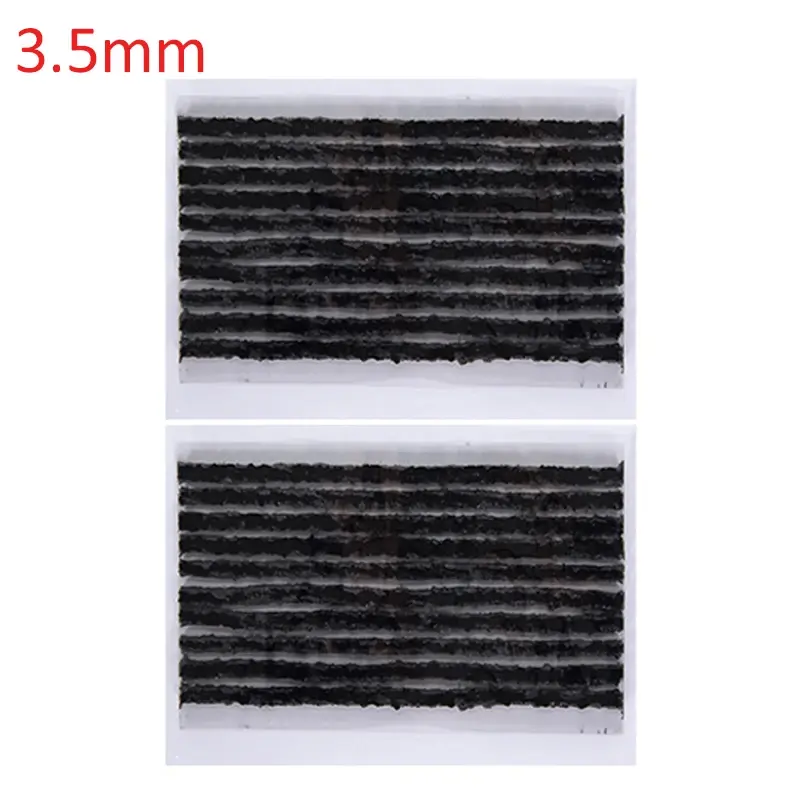 Thumbnail: Car Tire Repair Tool Kit with Rubber Strips Tubeless Tyre Puncture Studding Plug