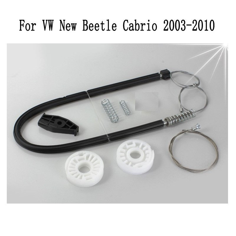 WINDOW REGULATOR REPAIR KIT FOR VW NEW BEETLE CABRIO Convertible REAR RIGHT 2003