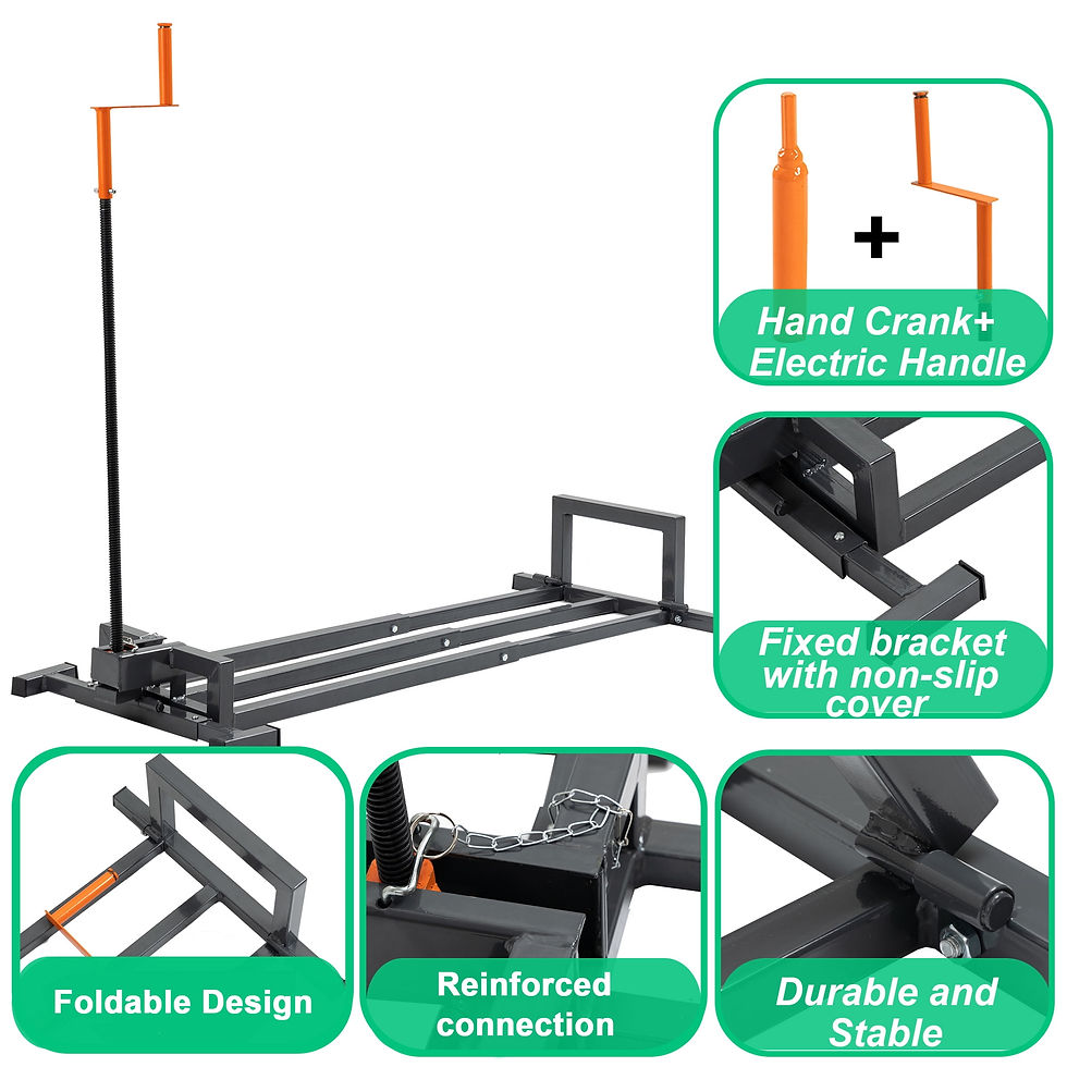 Thumbnail: LZBEITEM Heavy Lawn Mower Lift Jack Rod - 882 lbs Capacity for Tractors and..