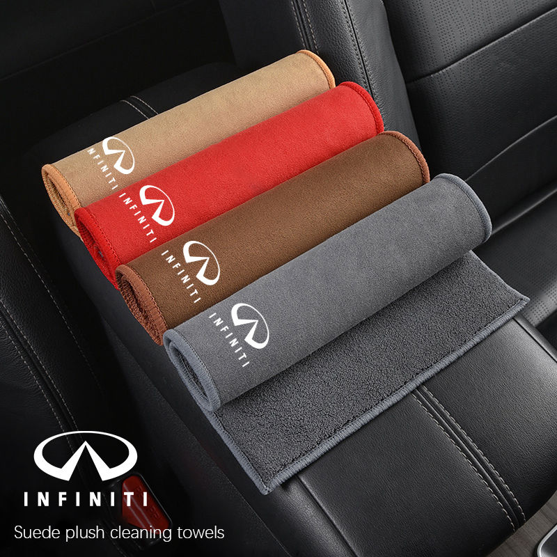 Microfiber Car Towel Super Absorbency Cleaning Care Cloth For Infiniti Q50 Q50L