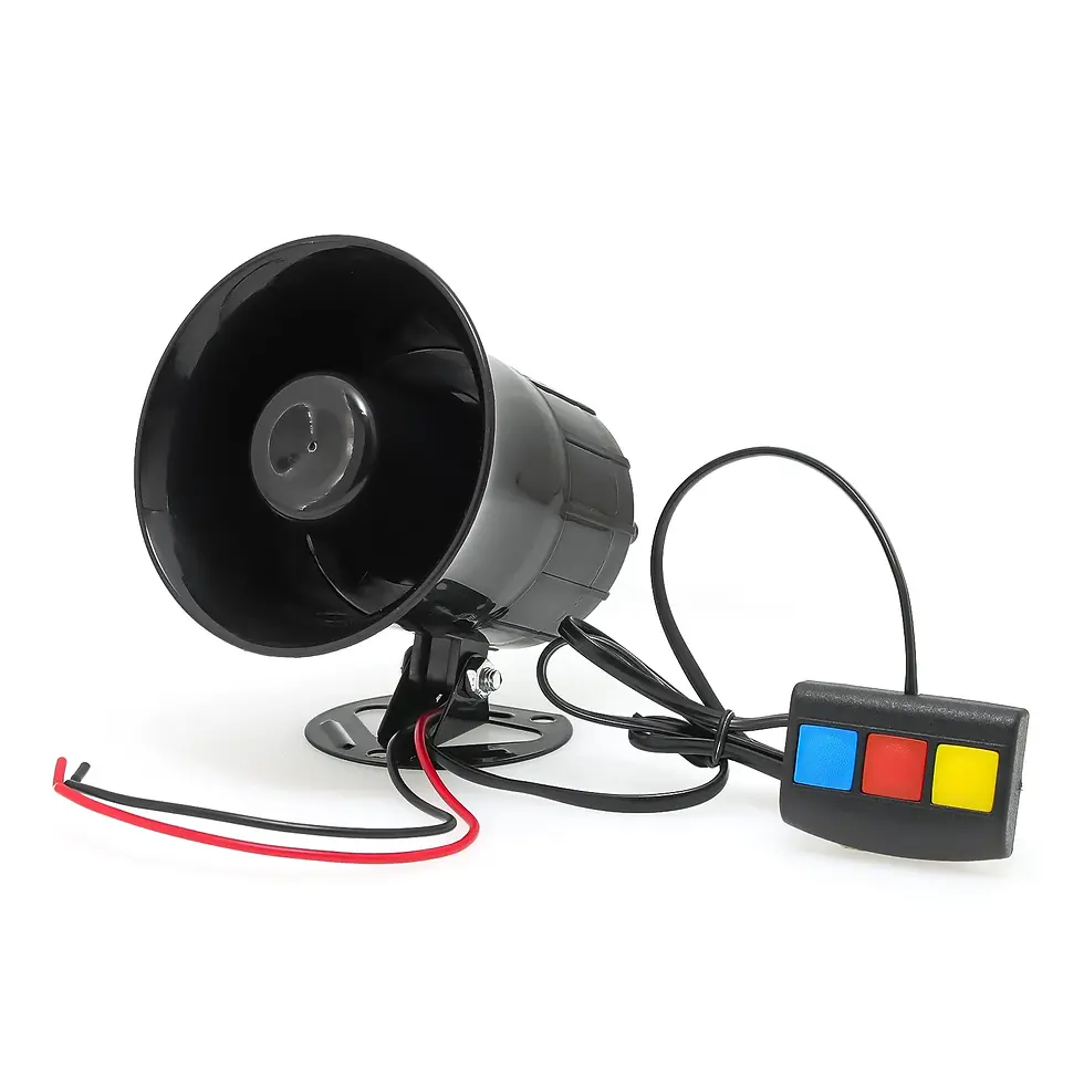 Thumbnail: 3 Tone Car Horn Sound Loud Air Horn 12V Loud Sound Horn Car Loud Speaker Motor