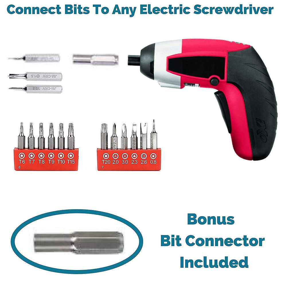 Thumbnail: WIREHARD 62 in 1 Multi-Bit Precision Screwdriver Set Magnetic iPhone and Co..