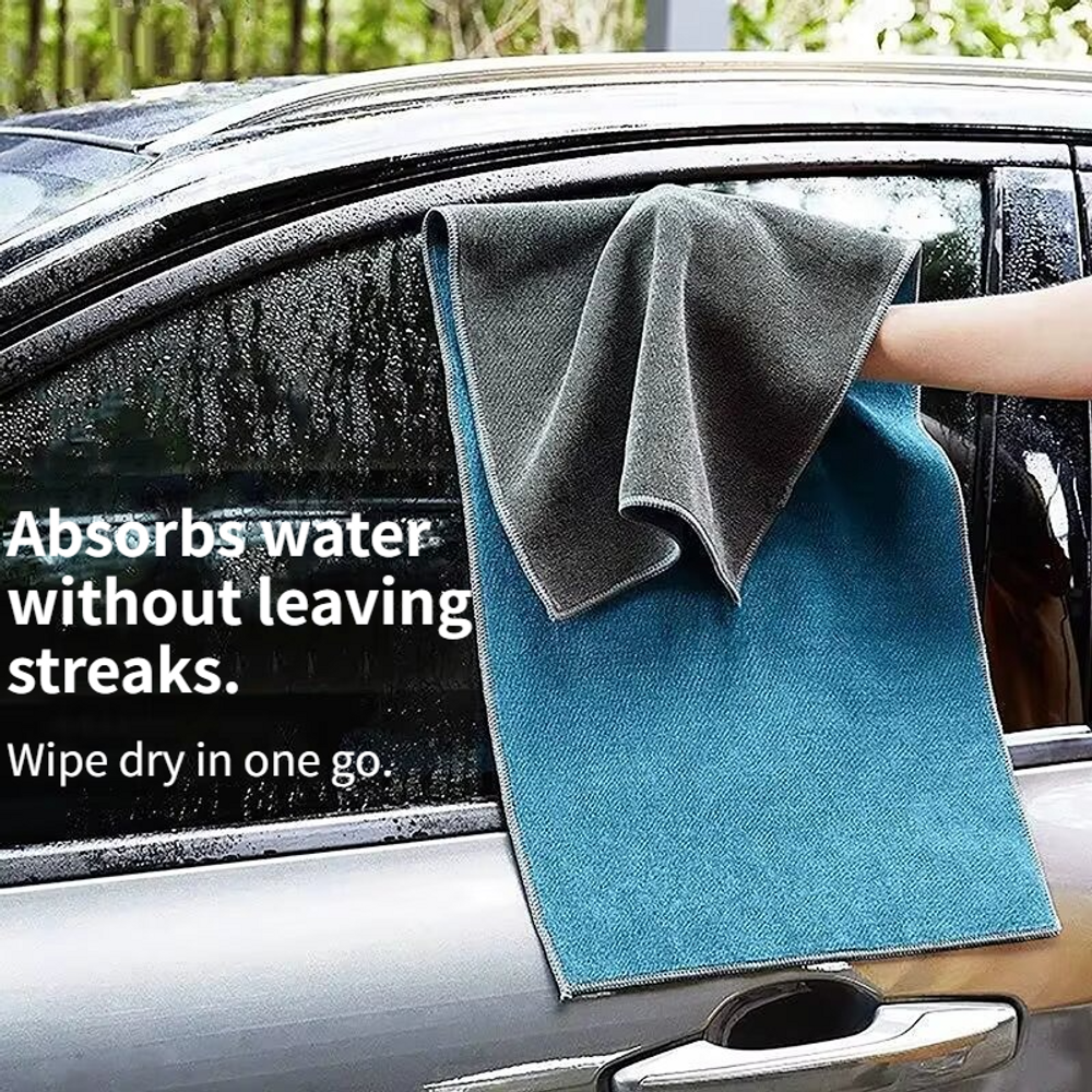 Microfiber Car Towel Thickened Ultra Absorbent Lint Free Scratch Free Drying Clo