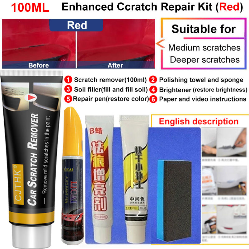 Thumbnail: Car Scratch Remover Paint Care Tools Auto Swirl Remover Scratches Repair Polishi