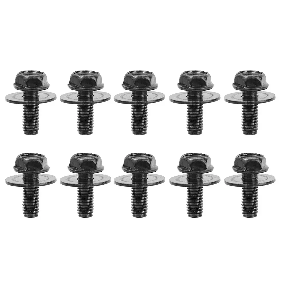 Thumbnail: Car Body Bolts U Type Nut Clips M6 Automobile Bumper Fender Rivet Engine Cover U