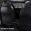 Thumbnail: Auto Set Car Seat Covers PU Leather Single Front Split Bench Protector Four Seas
