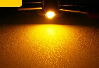Thumbnail: 10Pcs T3 T4.2 T4.7 Led Bulb Canbus Super Bright Car Interior lights Dashboard wa
